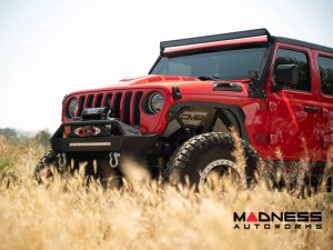 Jeep Wrangler JL Fender Flare Deletes - Textured Black Powder Coat